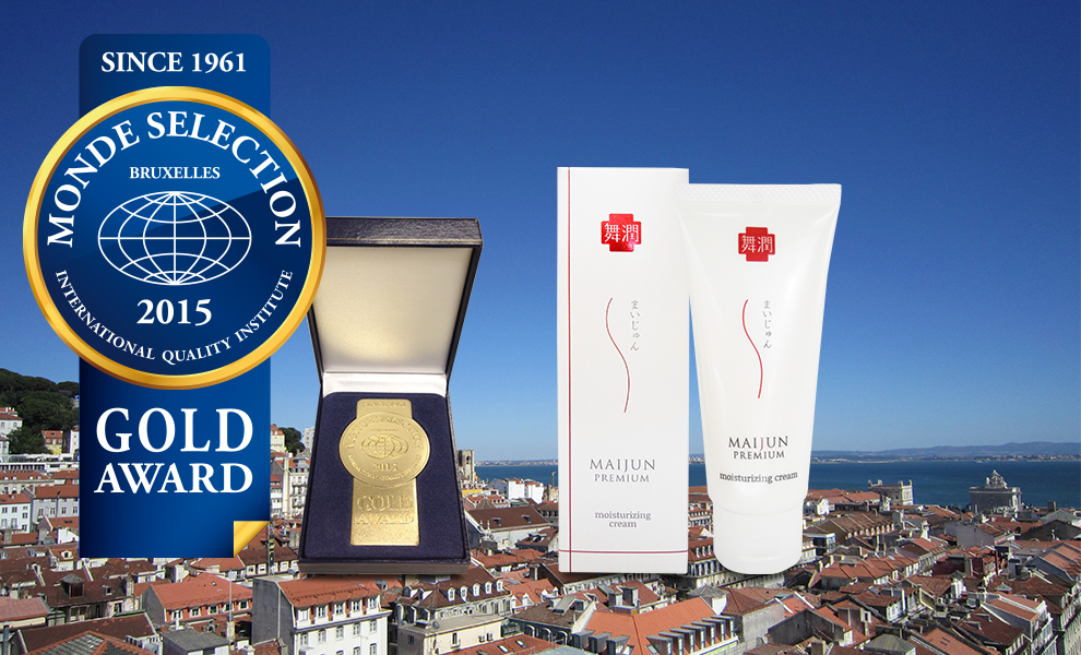 Maijun Premium Gripin Cream has for the second consecutive year been awarded a Gold Quality Award by Monde Selection.